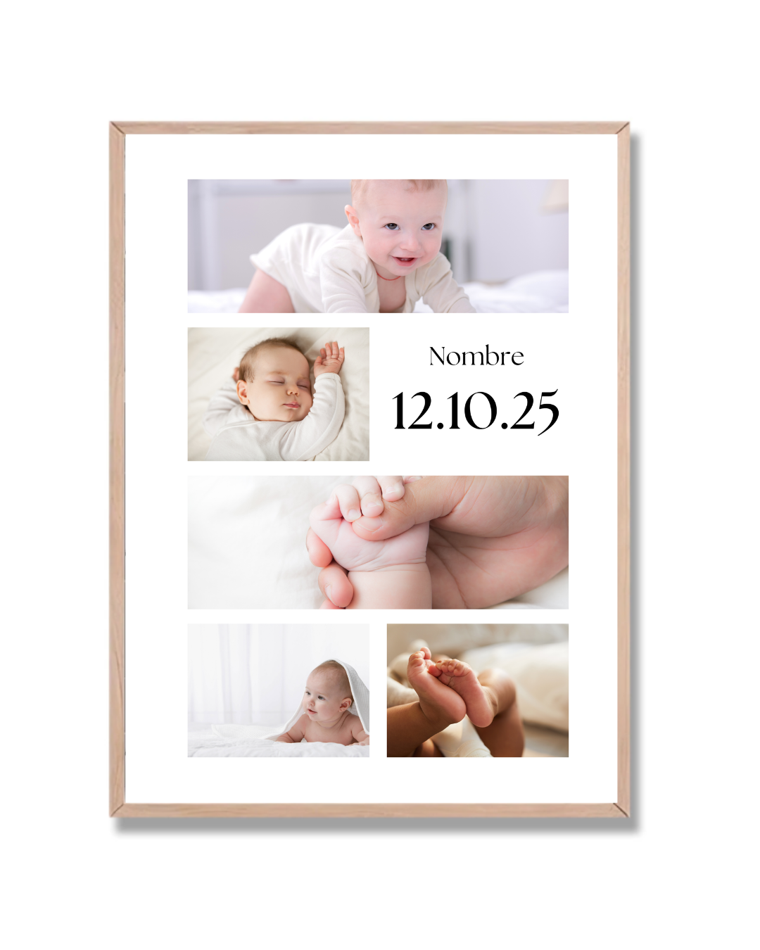 Nacimiento con 5 fotos tuyas a elección