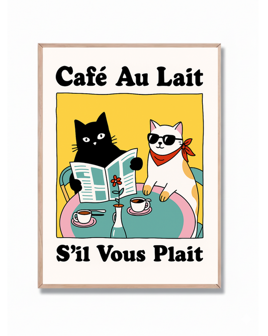 Gatos Café Au Lait