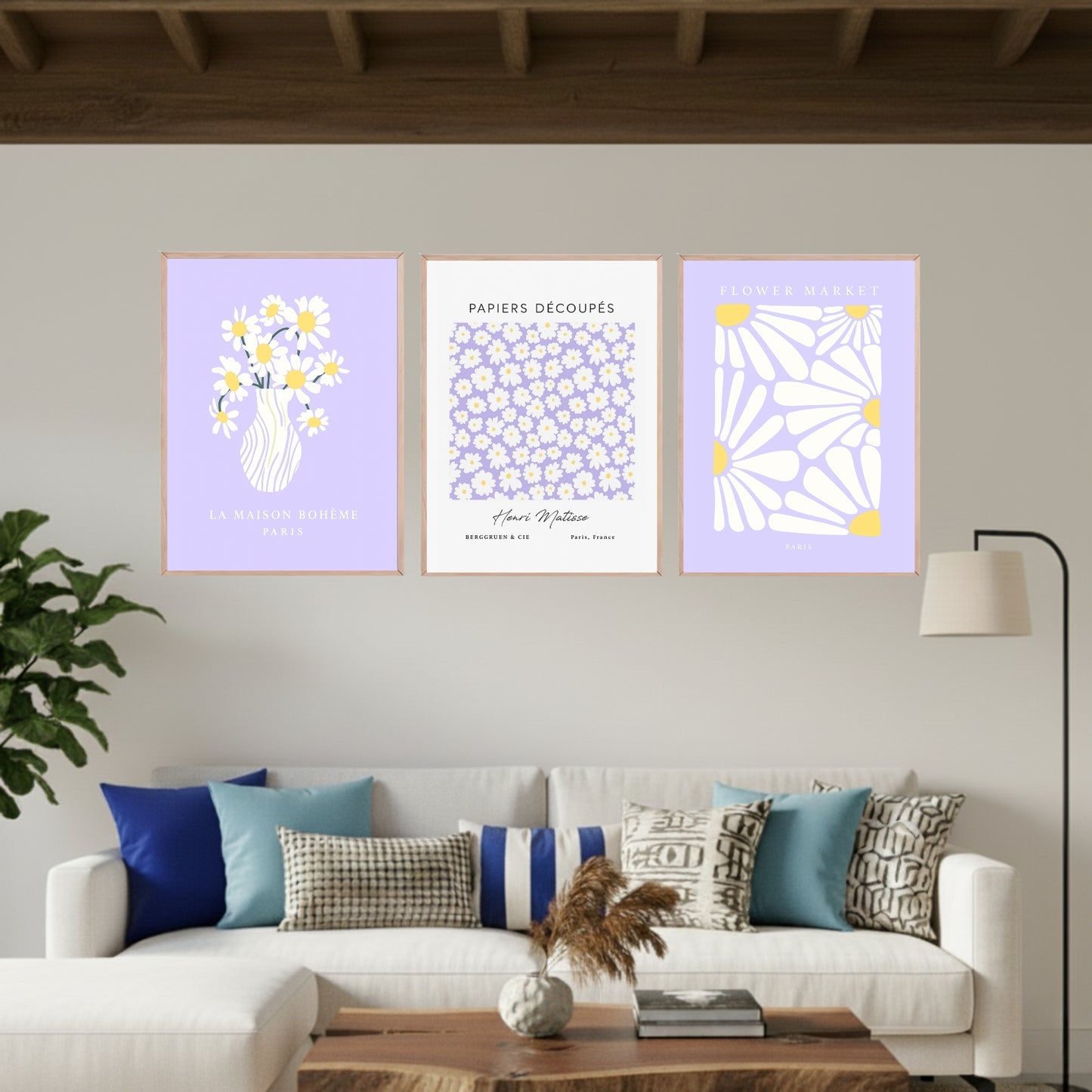 Set de 3 Artistas Lila #1