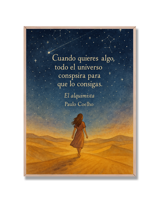 Frase sobre El Alquimista
