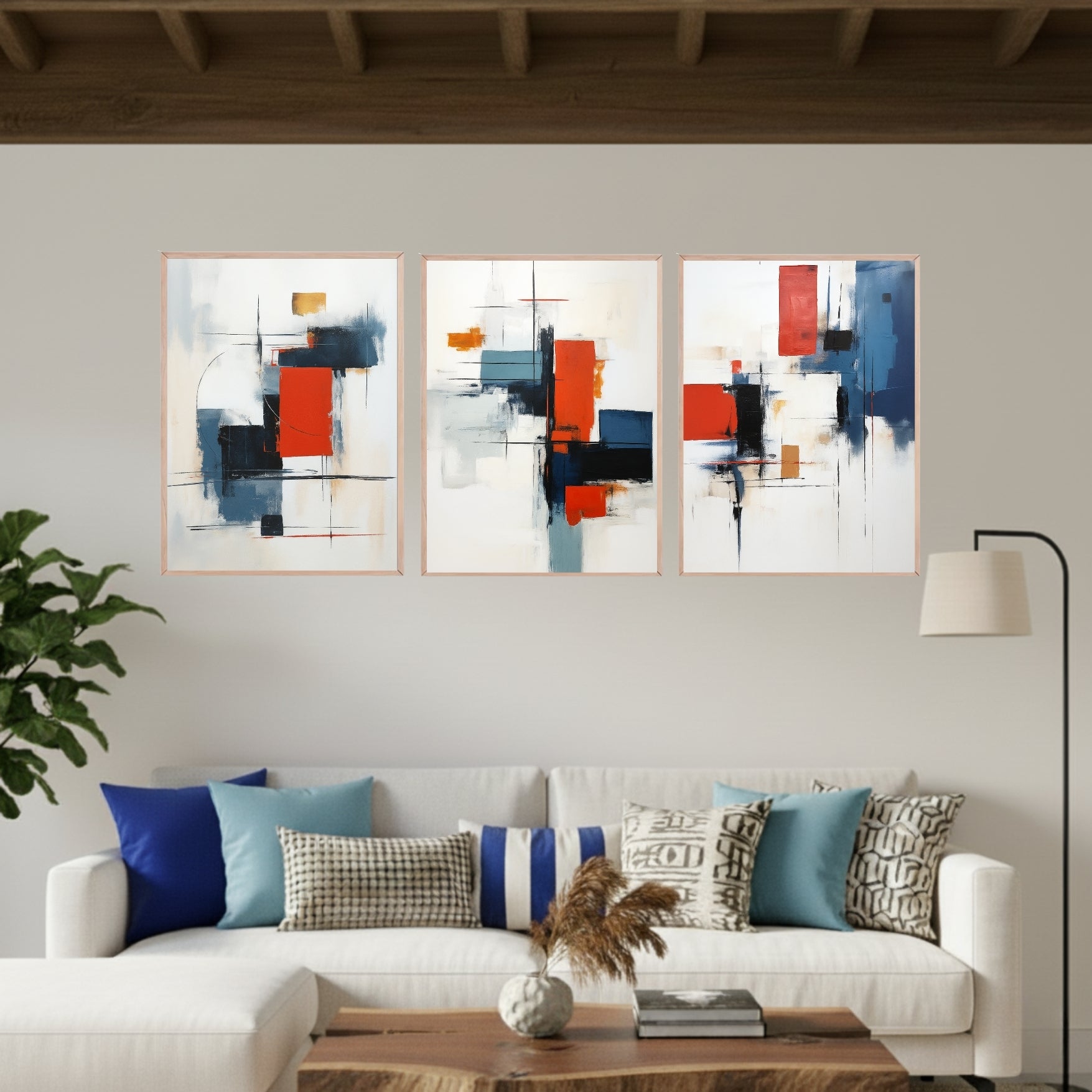 Set de 3 Abstracto #18