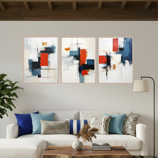 Set de 3 Abstracto #18
