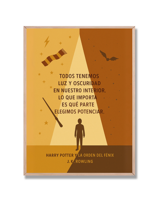 Frase sobre libro de Harry Potter 1