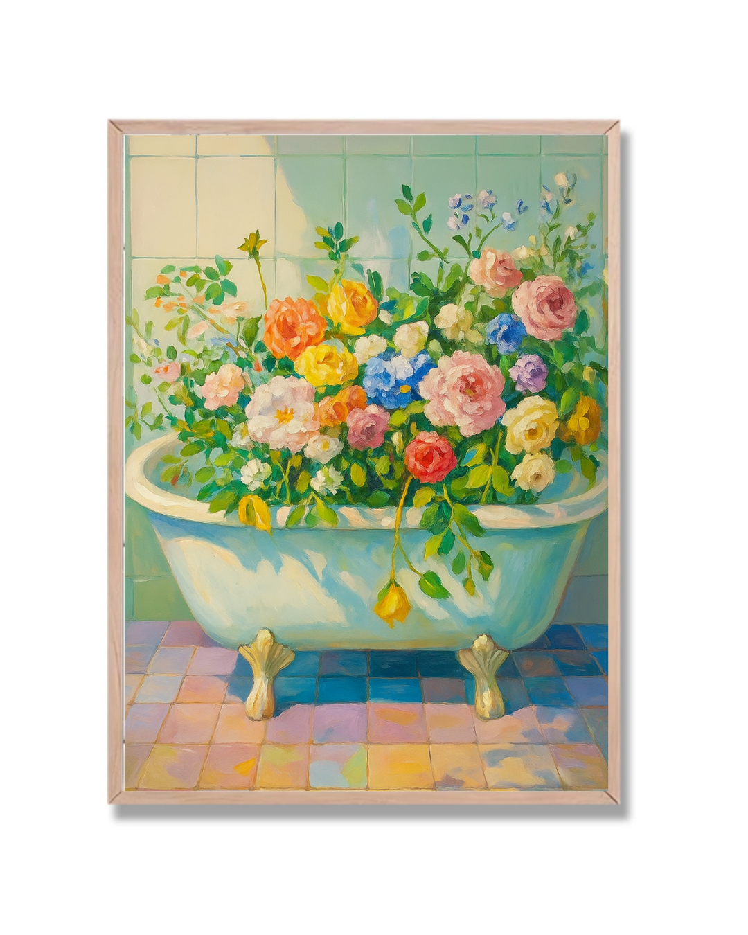 Bañera de Flores