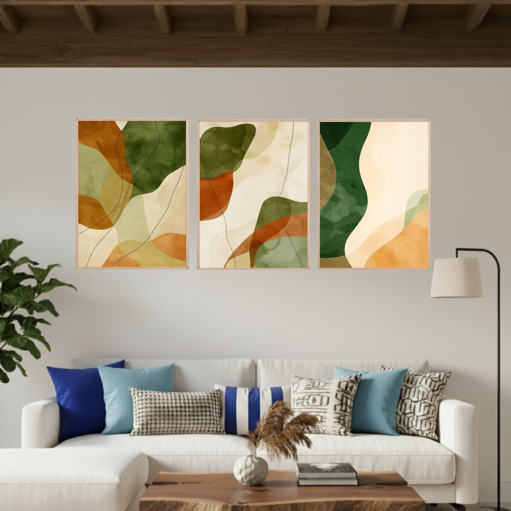 Set de 3 Abstracto #37