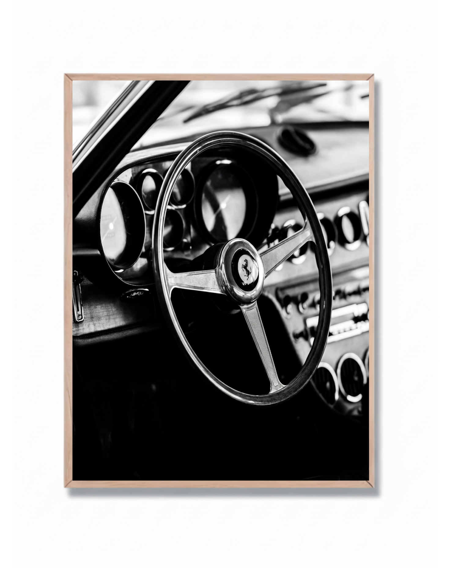 Ferrari Interior B&N