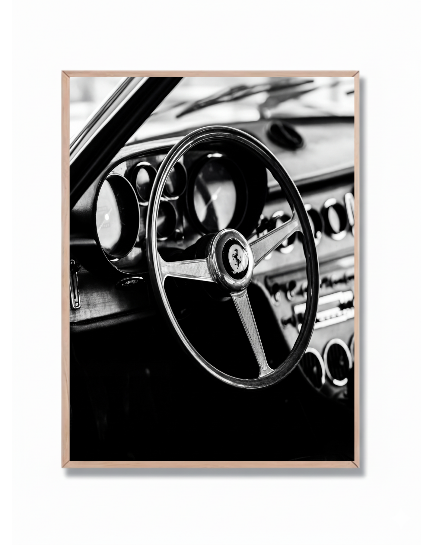 Ferrari Interior B&N