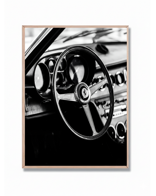 Ferrari Interior B&N