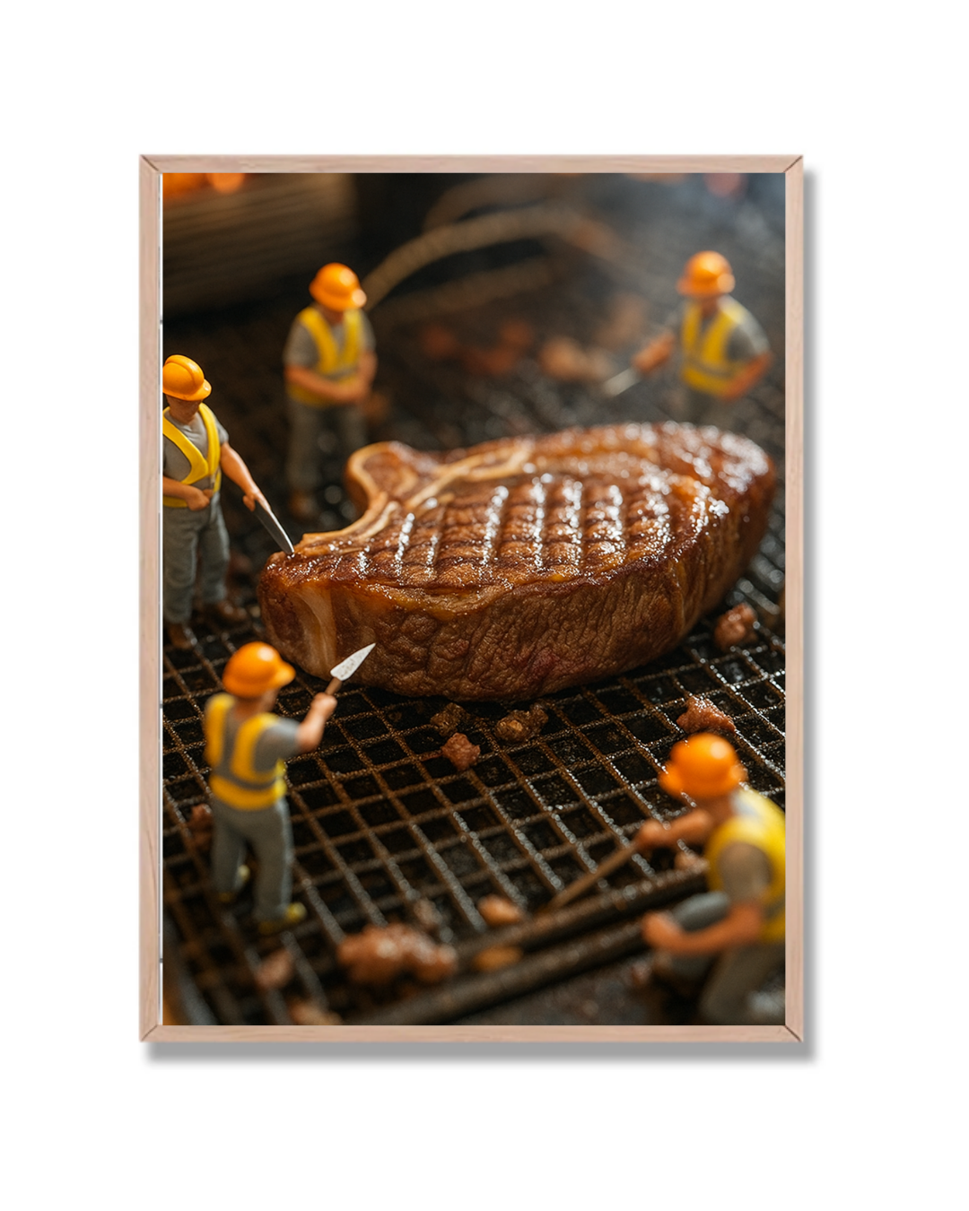 Parilla en miniatura