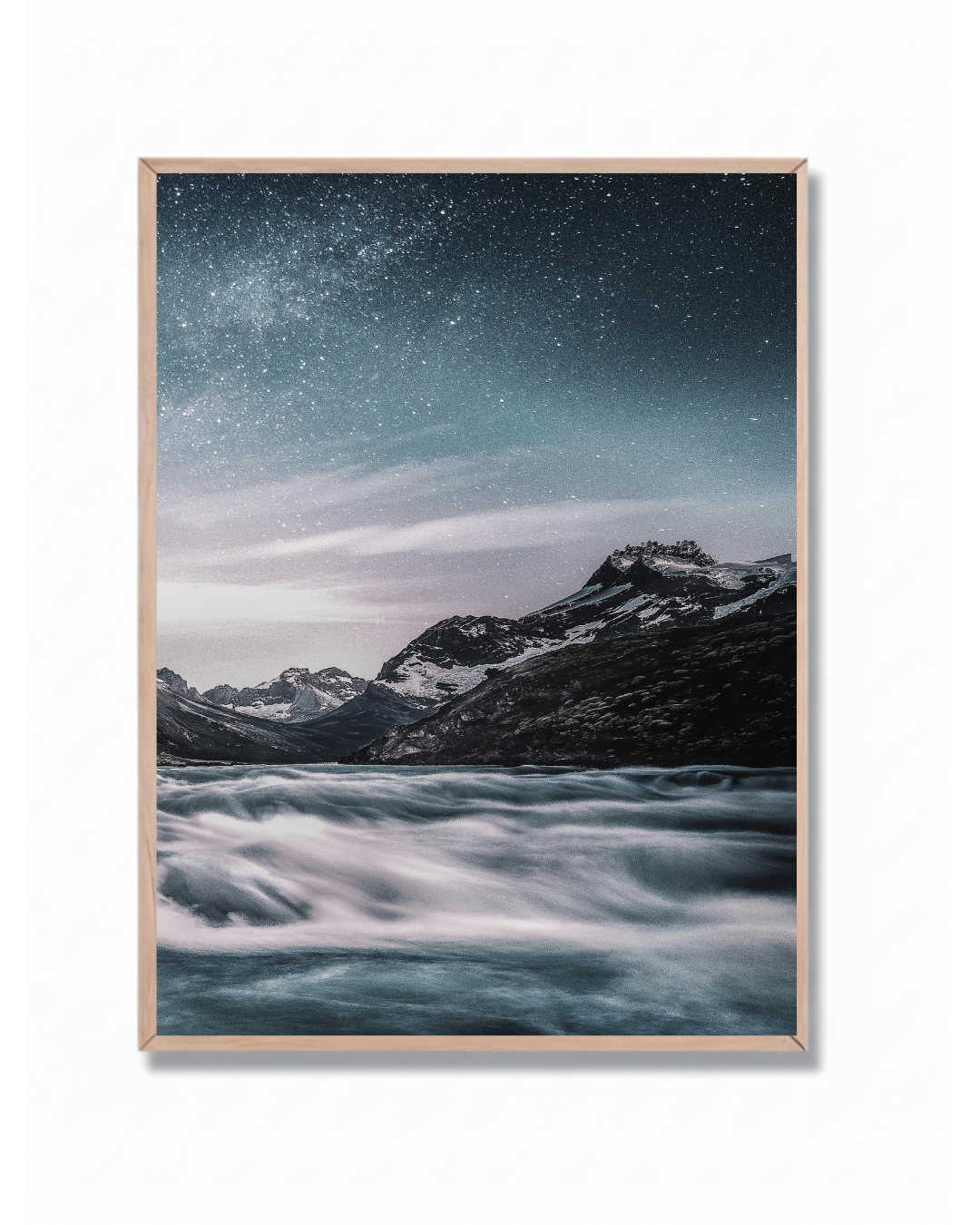 Río bajo las estrellas