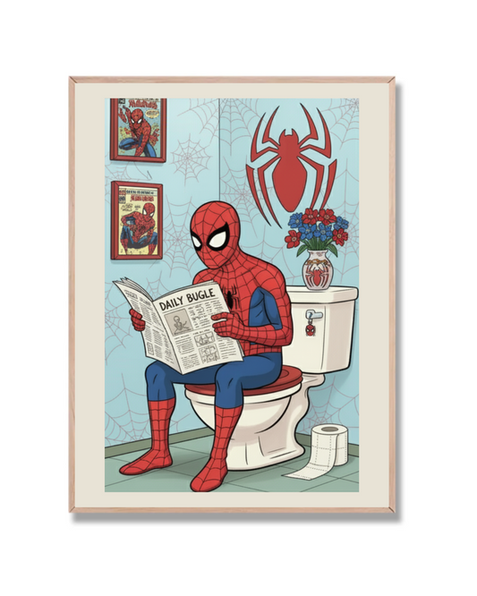Spiderman Baño