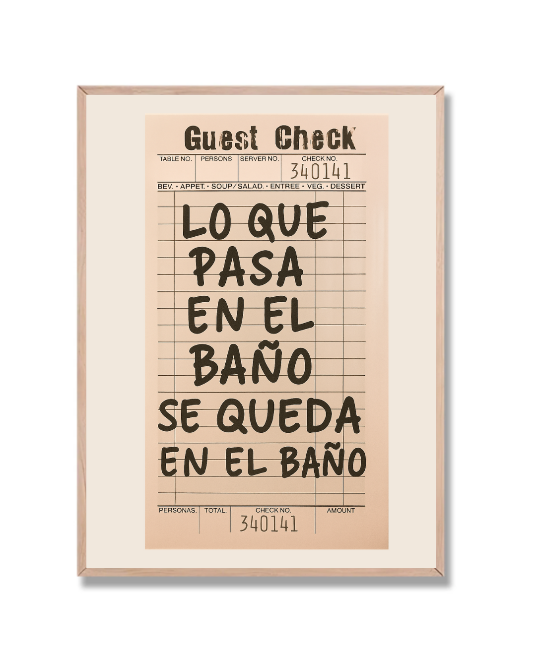 Lo que pasa en el baño