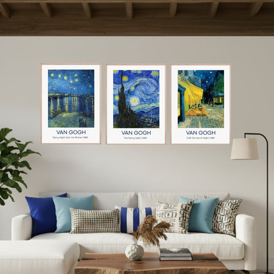 Set de 3 Van Gogh