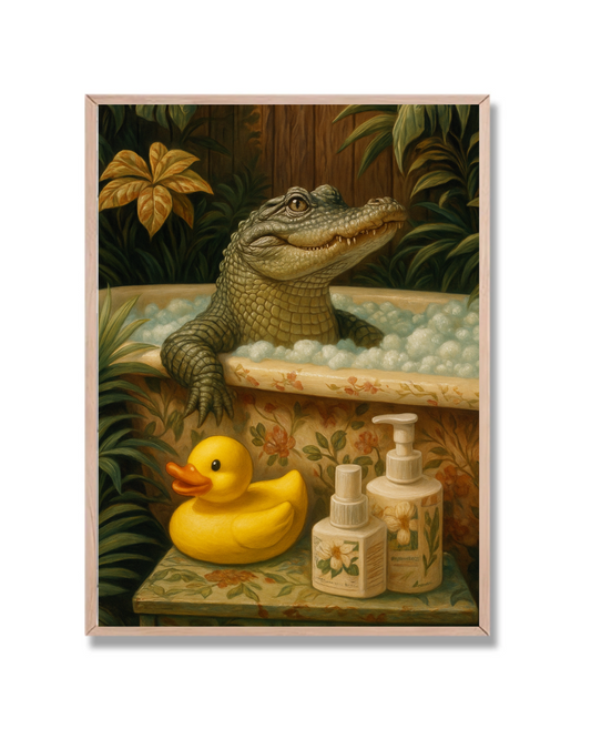 Cocodrilo Baño