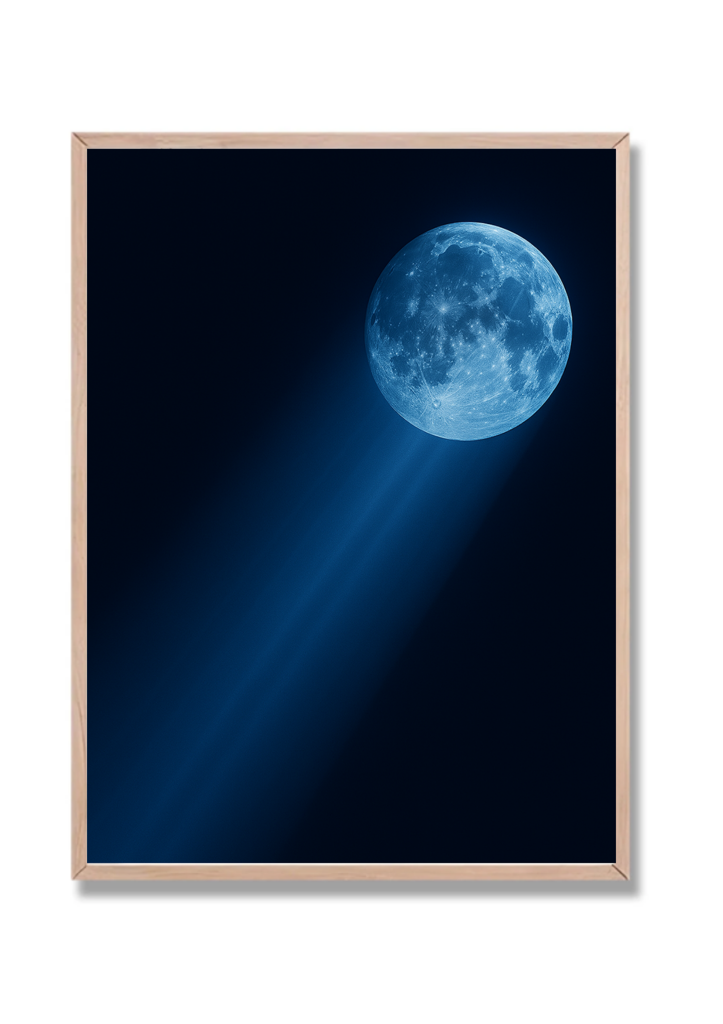 Luna Reflejo Azul