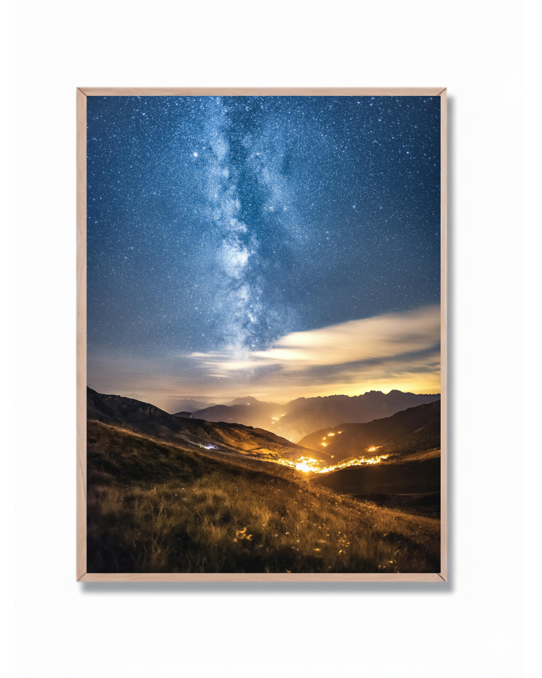 Cielo estrellado nocturno