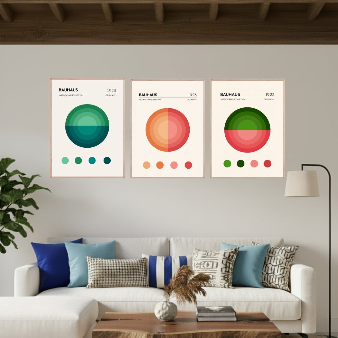 Set de 3 Bauhaus #3