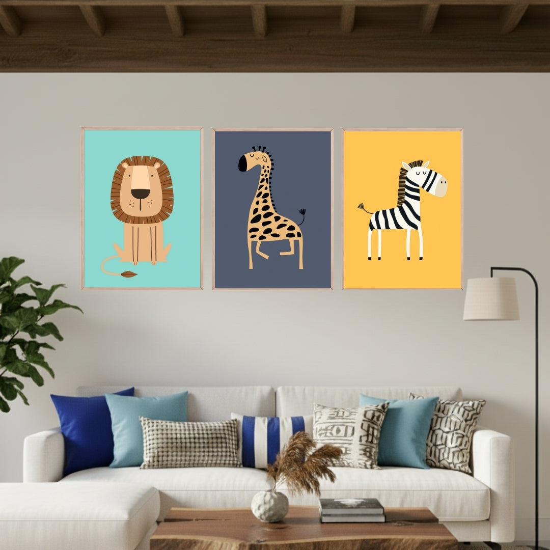 Set de 3 Animales Infantil #2