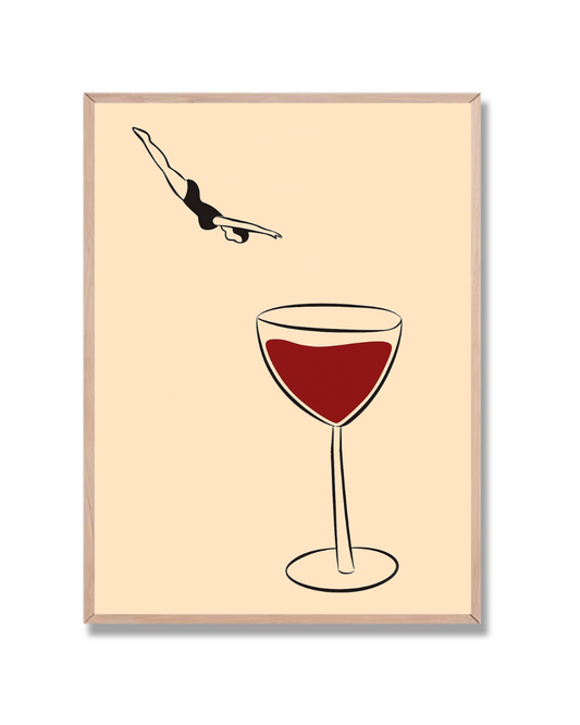 Clavado tinto