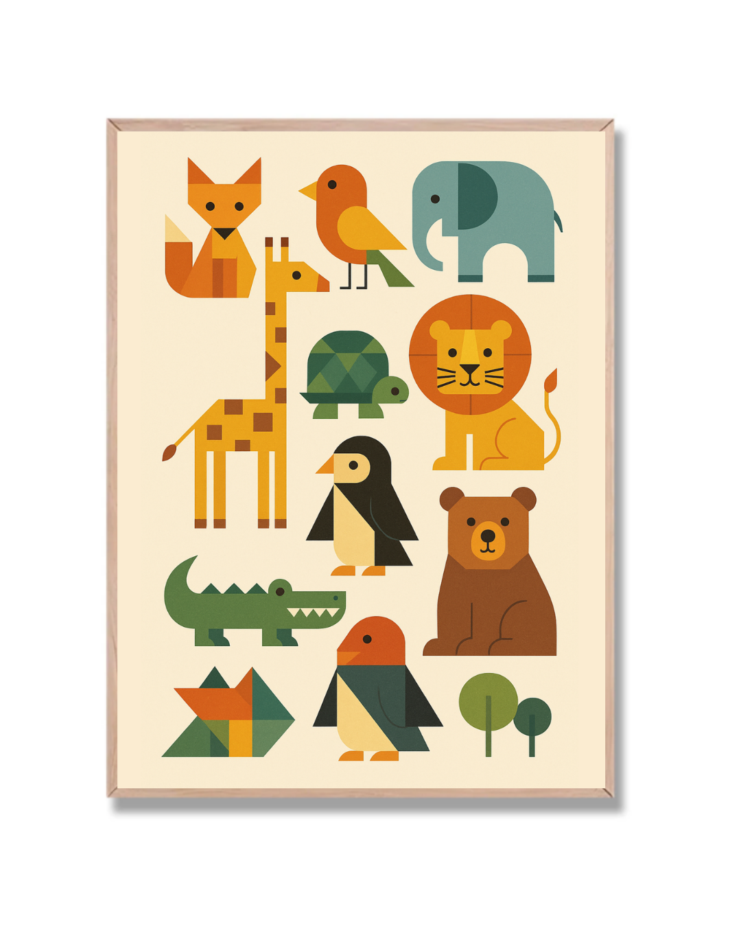 Animales Geométricos Infantil 2