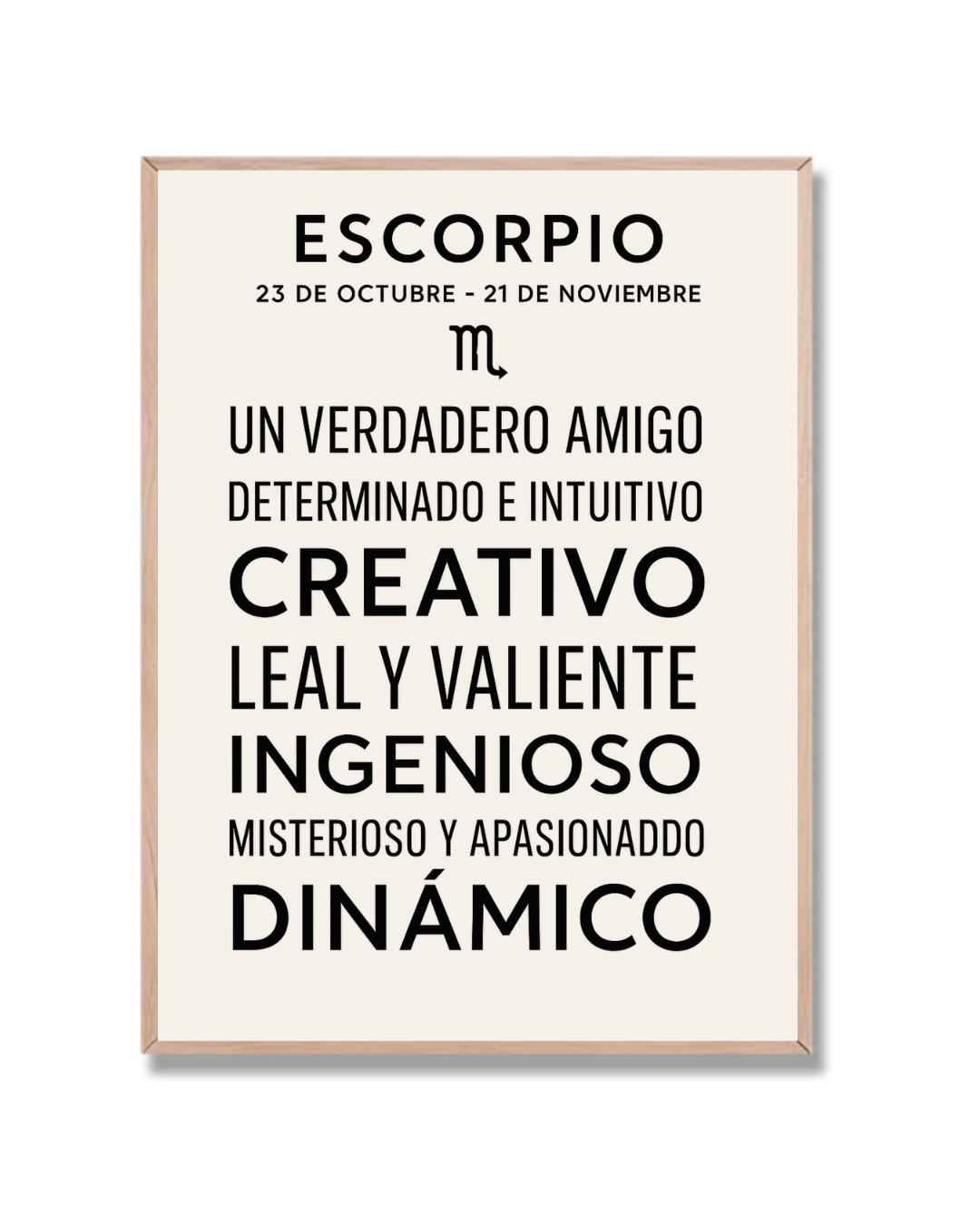 Escorpio descripción