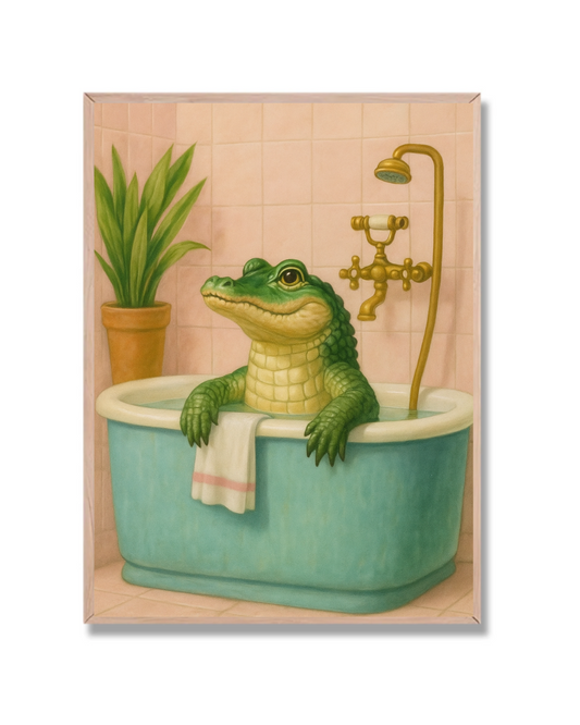 Cocodrilo Baño 2