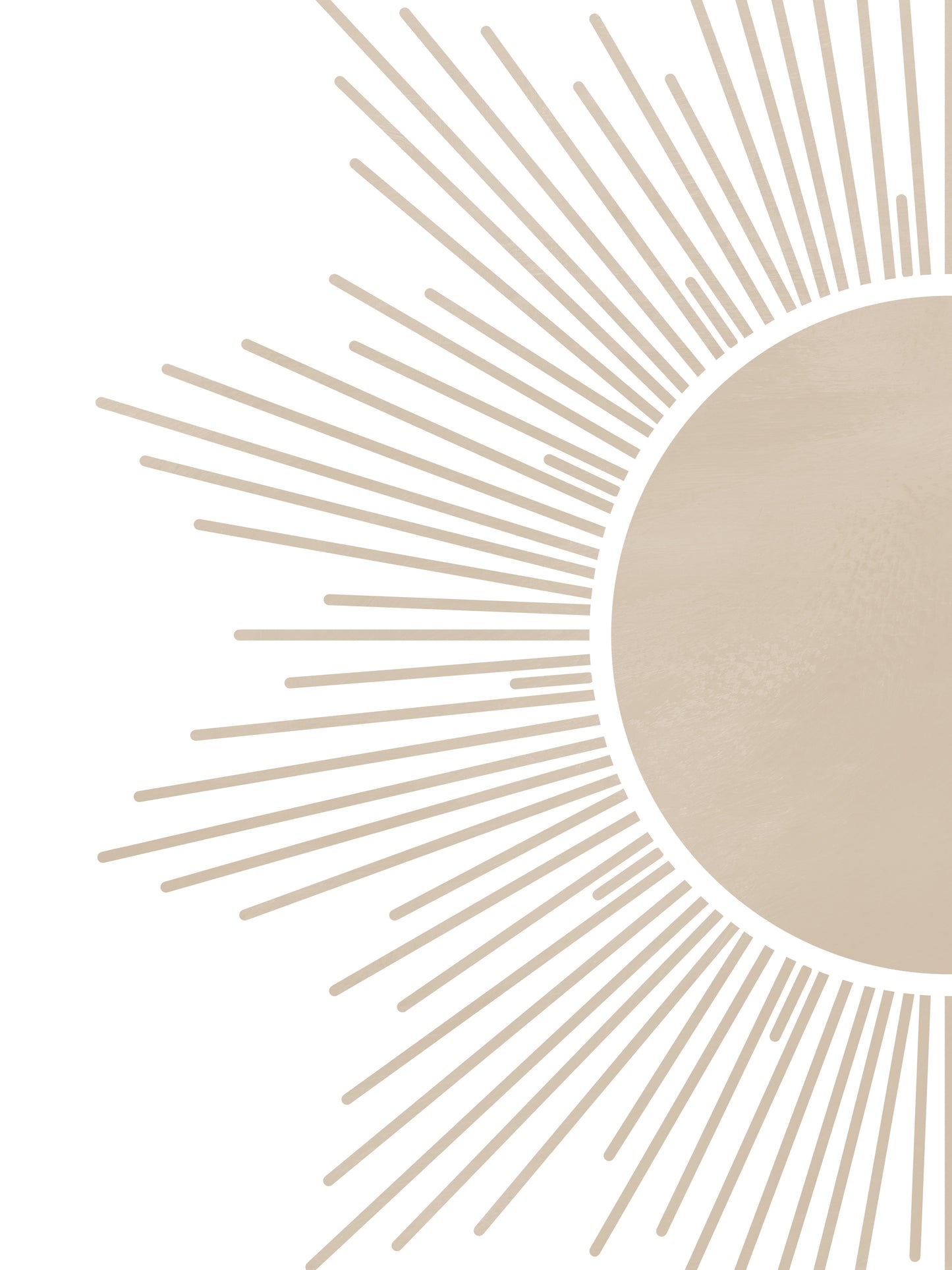 3x4 Ratio Beige Sun B