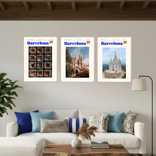 Set de 3 Barcelona #1