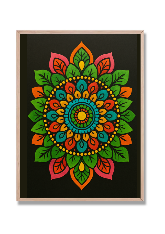 Mandala hojas 2