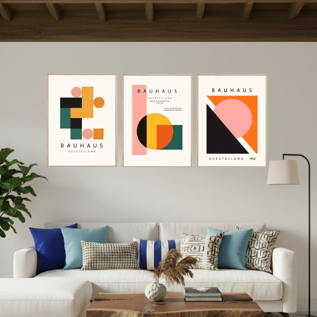 Set de 3 Bauhaus #7