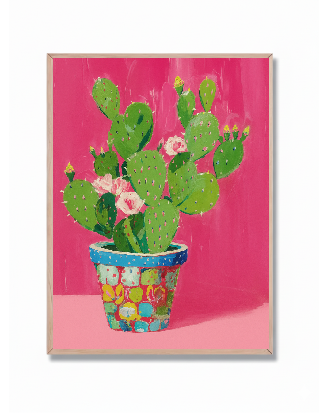 Cactus y Fucsia