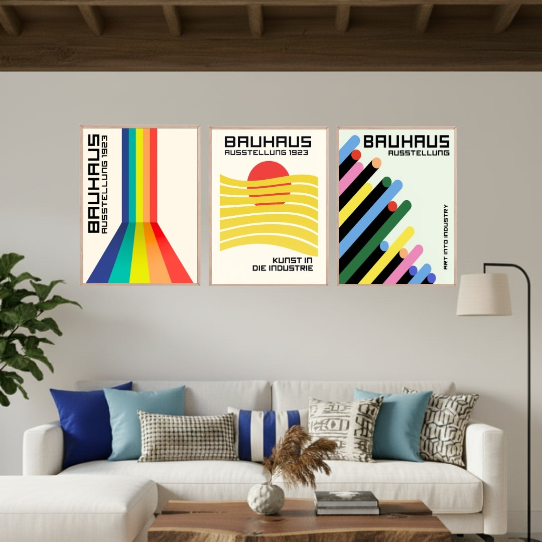 Set de 3 Bauhaus #2