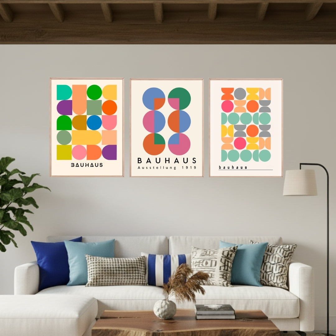 Set de 3 Bauhaus #6
