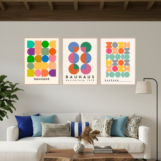 Set de 3 Bauhaus #6