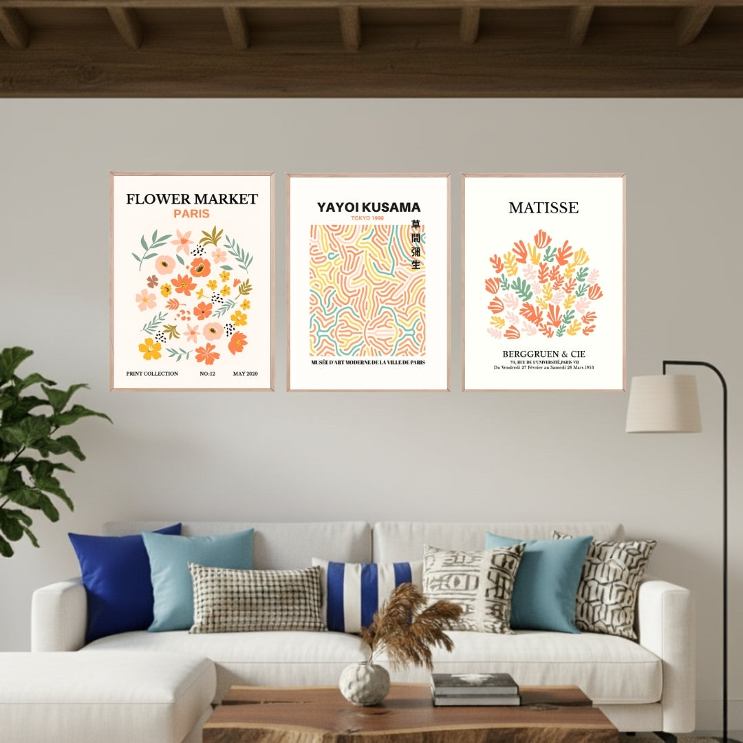 Set de 3 Artistas Pastel #3