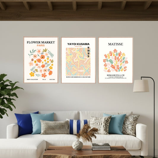 Set de 3 Artistas Pastel #3