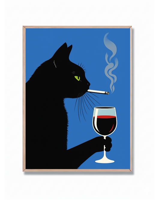 Cat Noir & Wine