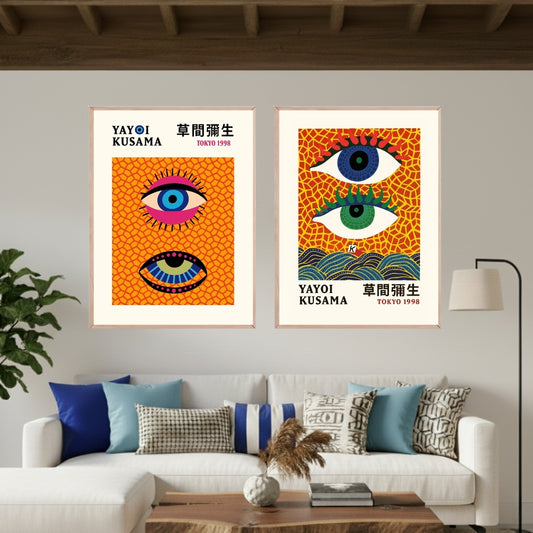 Set de 2 Kusama Ojos