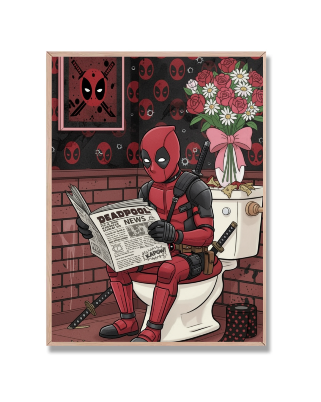 Deadpool Baño
