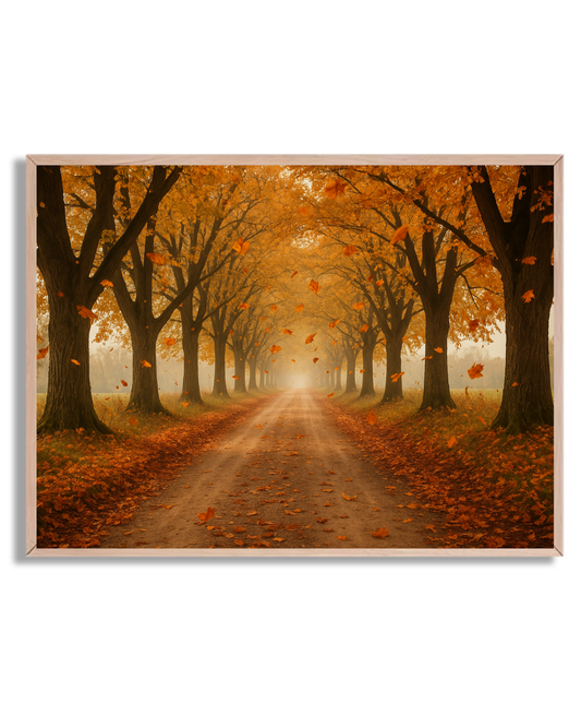 Camino en otoño