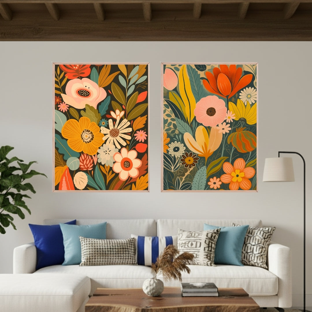 Set de 2 Warm Garden