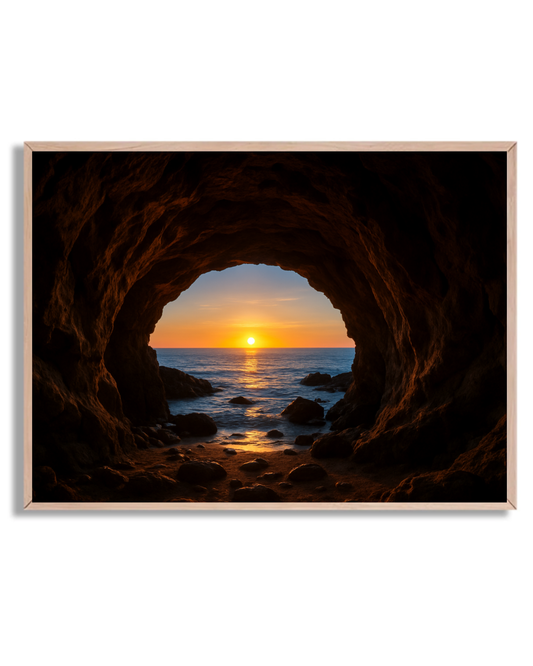 Atardecer en la cueva