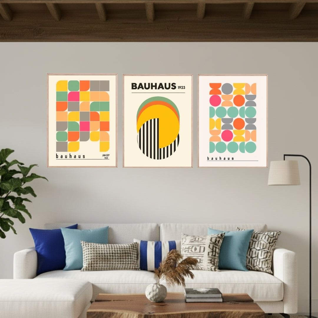 Set de 3 Bauhaus #8