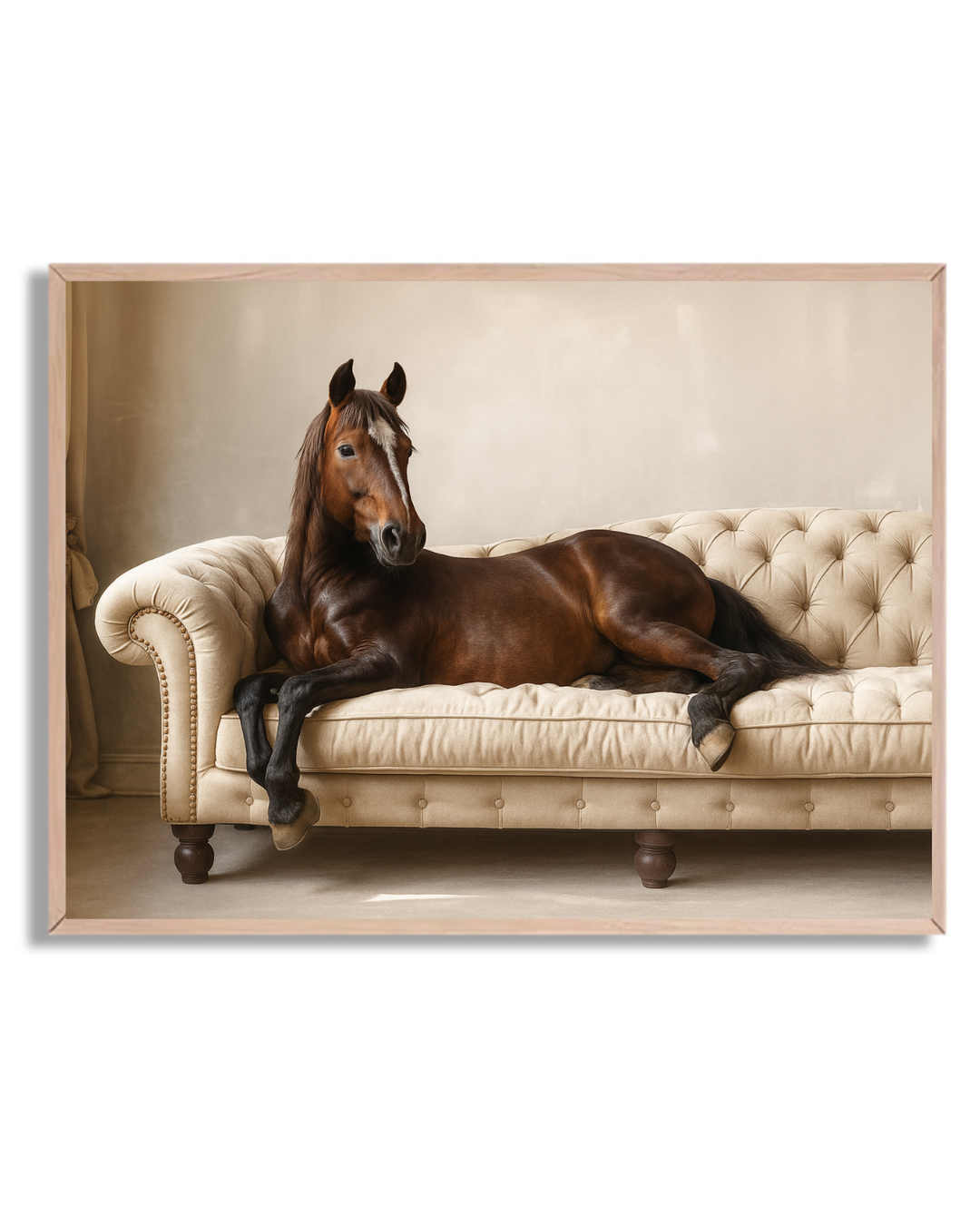 Caballo en Sofá