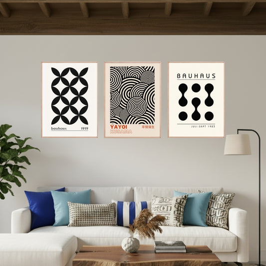 Set de 3 Artistas Negro #1