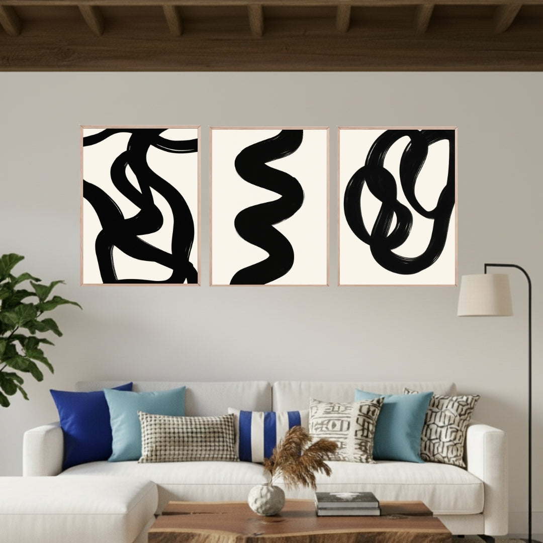 Set de 3 Abstracto #2