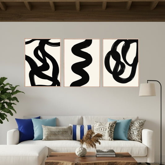 Set de 3 Abstracto #2