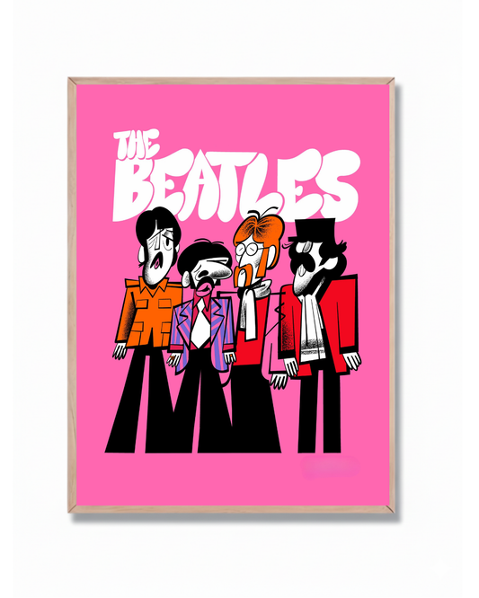 The Beatles Caricatura