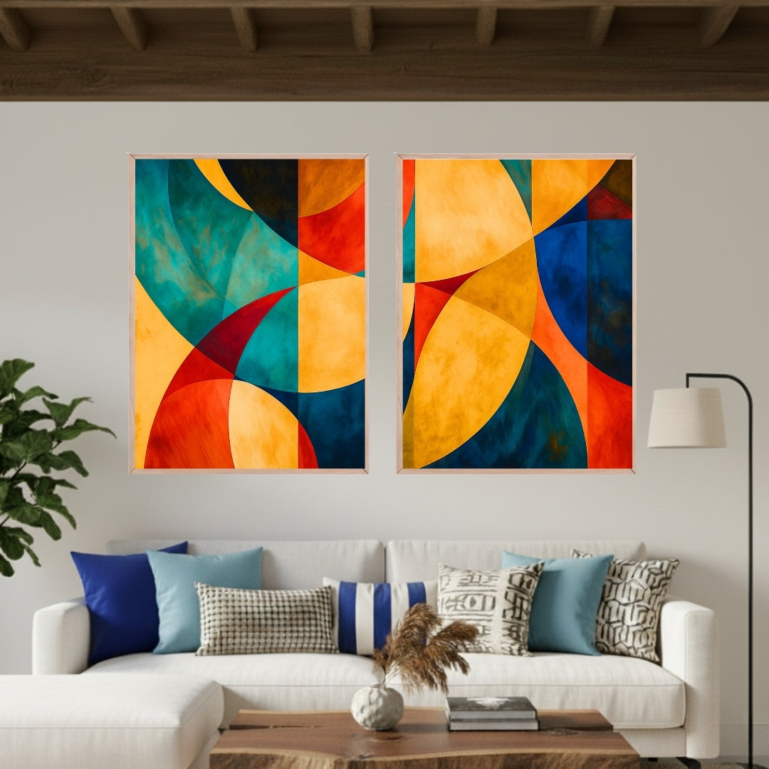 Set de 2 Abstracto #13