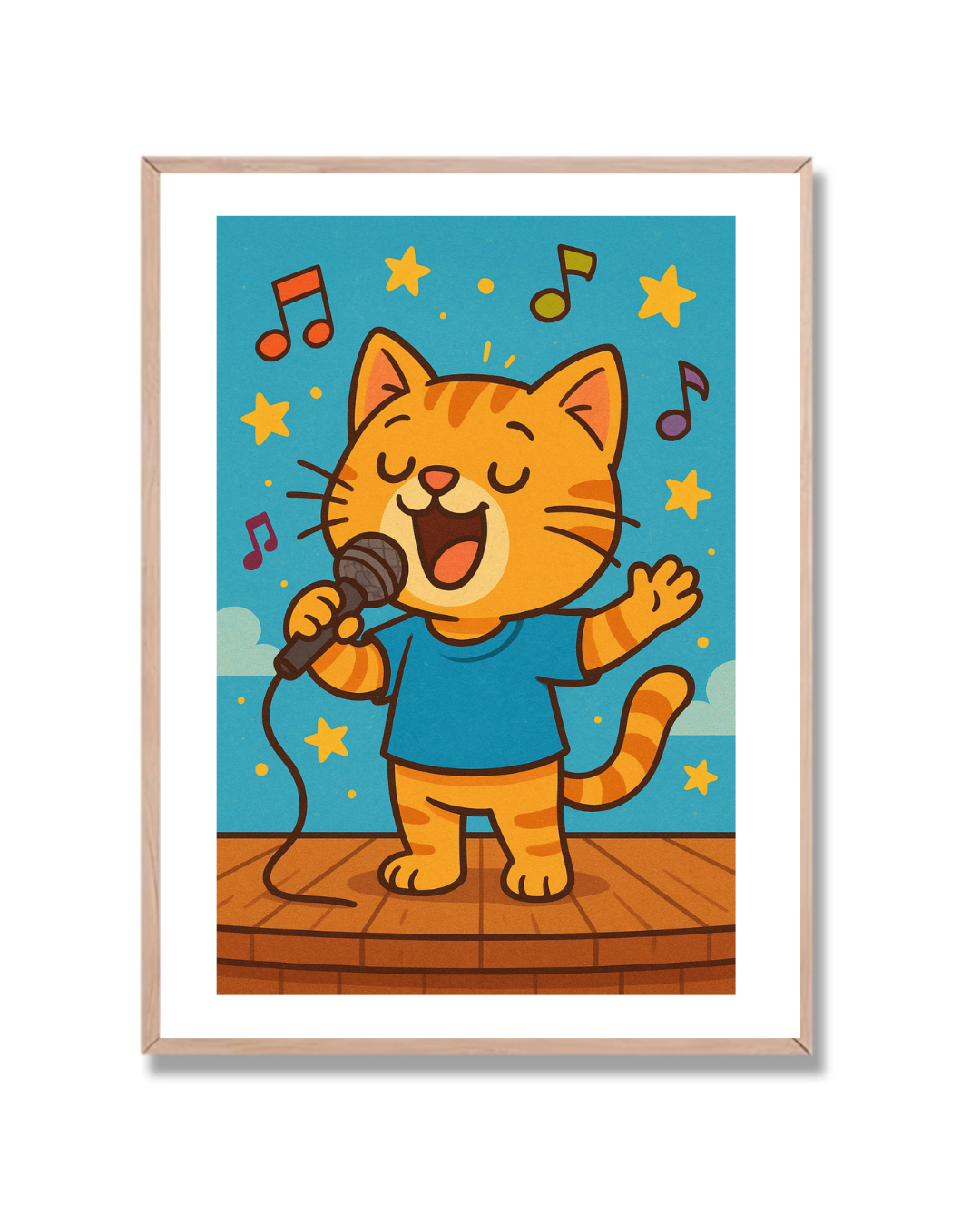 Gato cantando Infantil 2